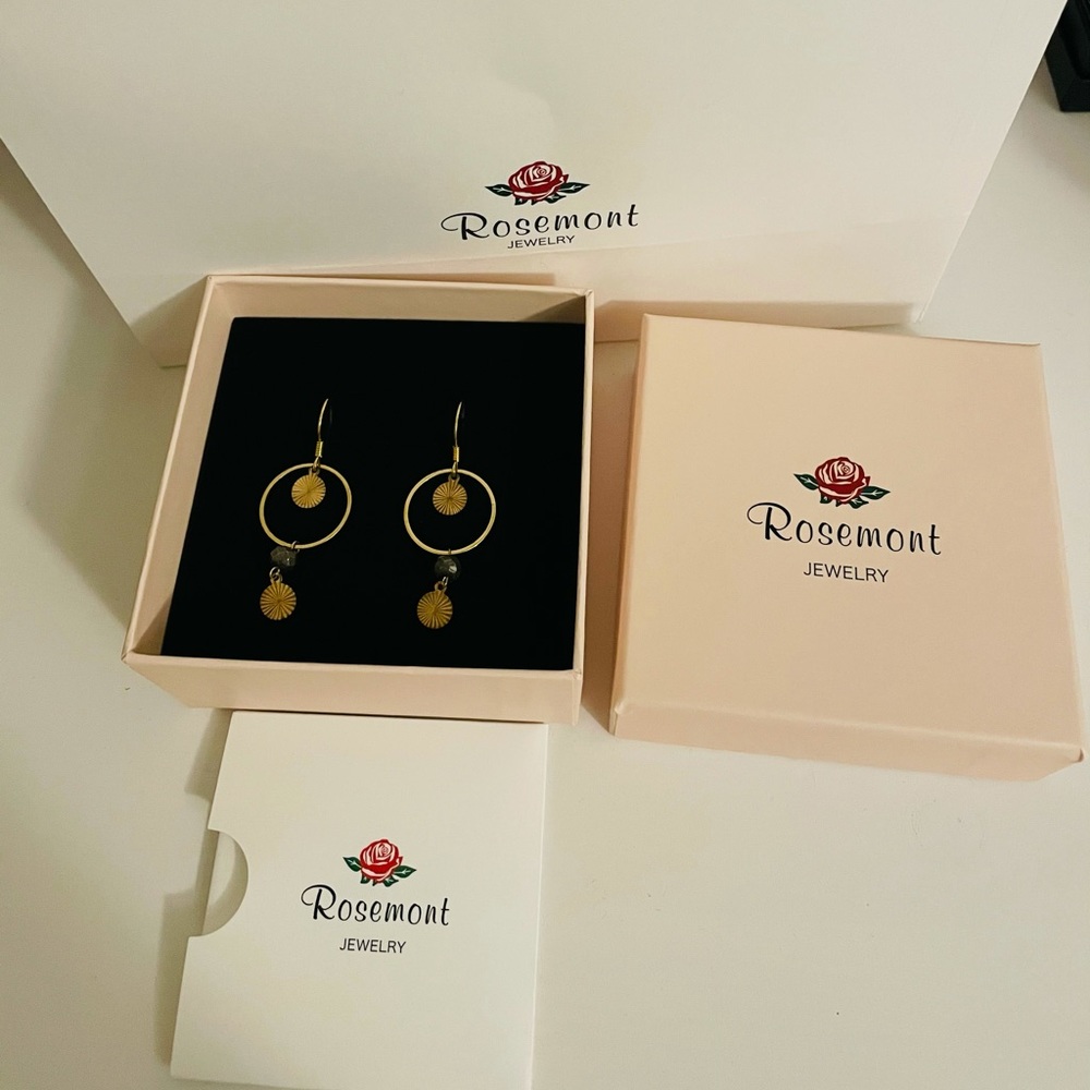 Rosemont Pendant Earrings
